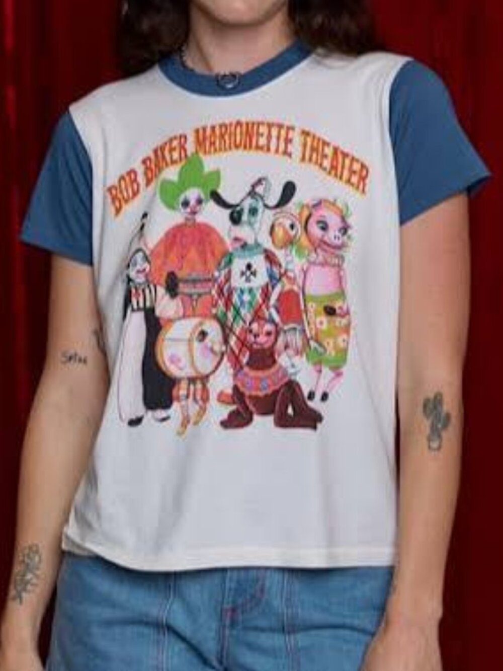 Big Bud Press Bob Baker Marionette Theater tee, 3x 3xl NEW